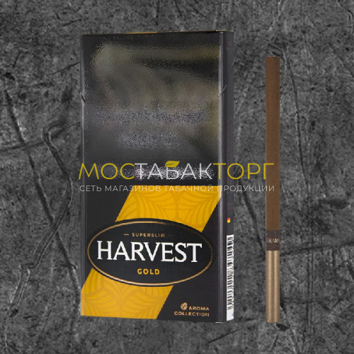 Сигареты Харвест Голд Супер Слим (Harvest Gold Superslim)