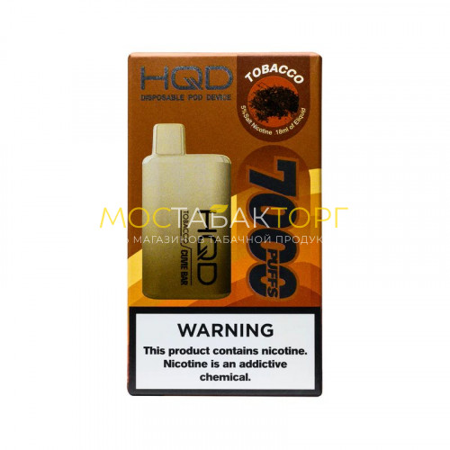 Электронные сигареты HQD Cuvie Bar Tobacco (hqd Куви Бар Табак)