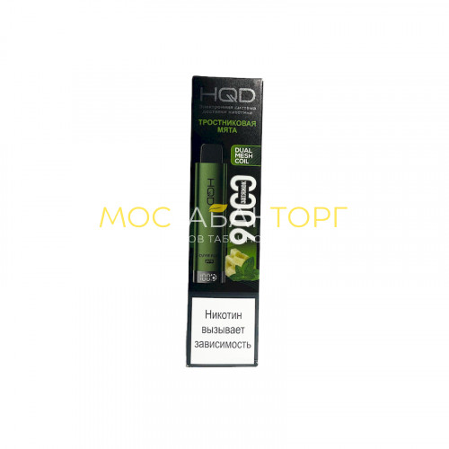 Электронные сигареты HQD Cuvie Plus Pro Тростниковая Мята