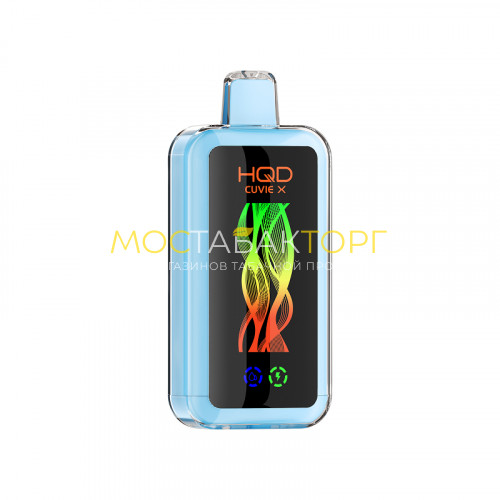 Электронная сигарета HQD CUVIE X 20000 - Maracuja Melon Blueberry (Маракуйя, дыня и черника)