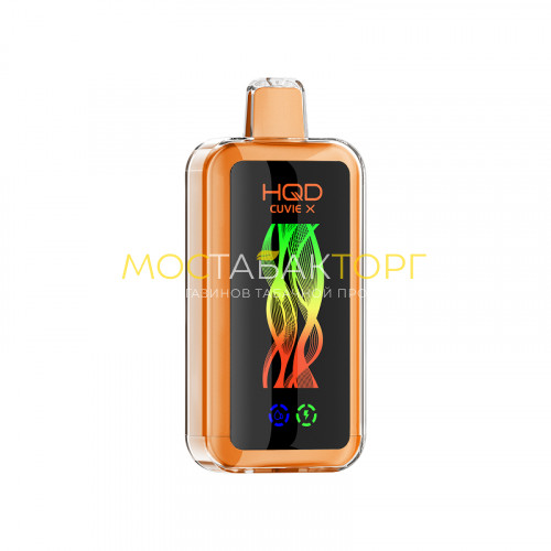 Электронная сигарета HQD CUVIE X 20000 - Sour lime cola (Кислая лимонная кола)