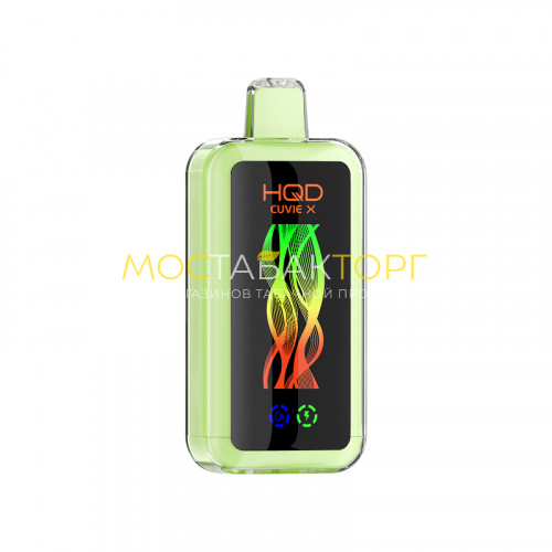 Электронная сигарета HQD CUVIE X 20000 - Watermelon bubblegum (Арбузная жвачка)