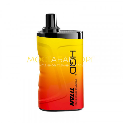Электронные сигареты HQD Titan Pineapple Mango Peach (hqd Титан Ананас Манго Персик)