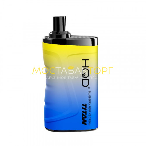 Электронные сигареты HQD Titan Blueberry Pear Ice Cream (hqd Титан Черника Груша Мороженое)
