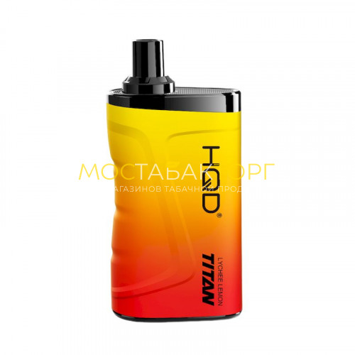 Электронные сигареты HQD Titan Lechee Lemon (hqd Титан Личи Лимон)