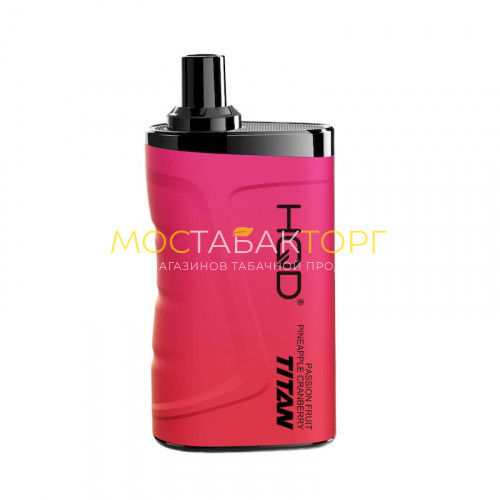 Электронные сигареты HQD Titan Passion Fruit Pineapple Cranberry (hqd Титан Маракуйя Ананас Клюква)