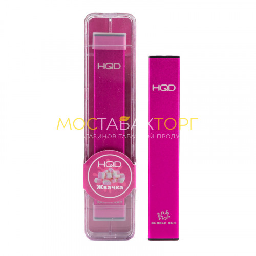 Электронные сигареты HQD Ultra Stick Bubble Gum (HQD Ультра Стик Жвачка)