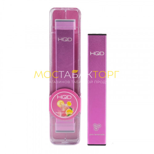 Электронные сигареты HQD Ultra Stick Pink Lemonade (HQD Ультра Стик Розовый Лимонад)