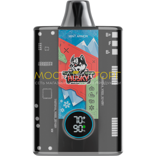 Электронные сигареты Husky cyber pro Mint Armor Ментол / мята / гранат / лёд