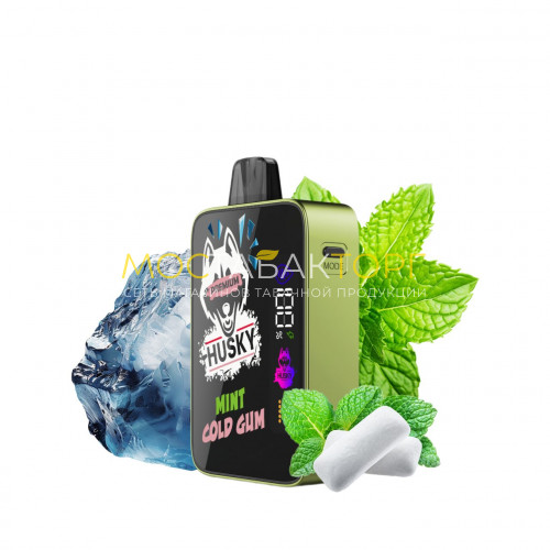 Электронные сигареты HUSKY PREMIUM MINT COLD GUM (Мятная жевательная резинка)