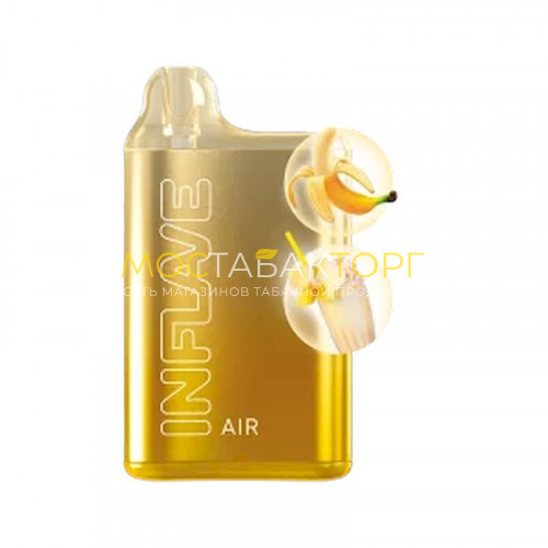 Электронные сигареты Inflave Air 6000 затяжек - Банановый шейк