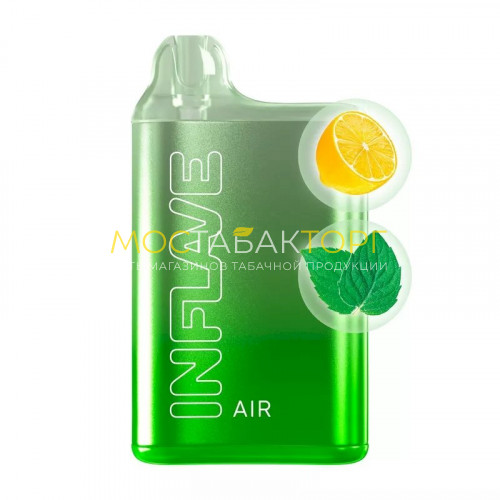 Электронные сигареты Inflave Air 6000 затяжек - Лимон мята