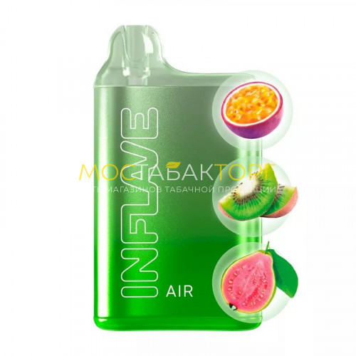 Электронные сигареты Inflave Air 6000 затяжек - Маракуйя киви гуава