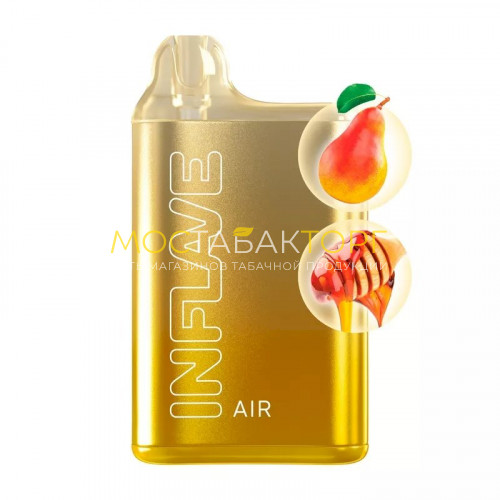 Электронные сигареты Inflave Air 6000 затяжек - Медовая груша