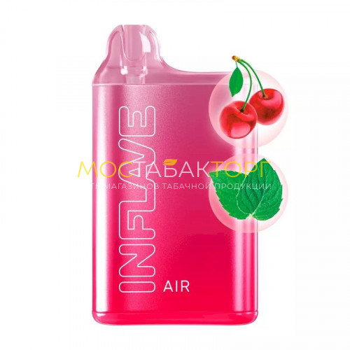 Электронные сигареты Inflave Air 6000 затяжек - Мятная вишня