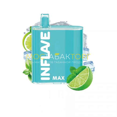 Электронные сигареты Inflave Max 4000 затяжек - Лайм мохито
