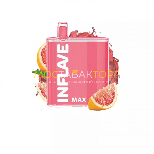 Электронные сигареты Inflave Max 4000 затяжек - Нежный грейпфрут