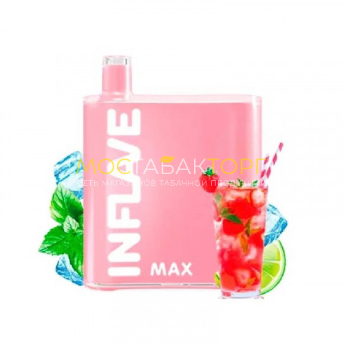 Электронные сигареты Inflave Max 4000 затяжек - Розовый мохито