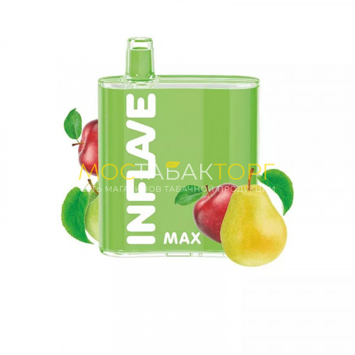 Электронные сигареты Inflave Max 4000 затяжек - Яблоко груша