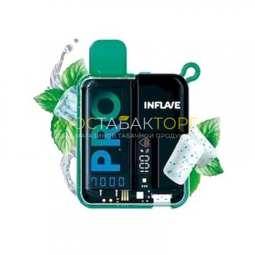 Электронные сигареты Inflave Pro 7000 затяжек - Мятное драже
