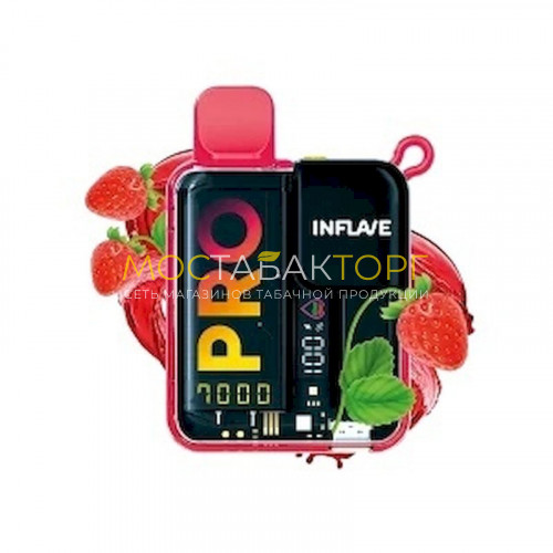 Электронные сигареты Inflave Pro 7000 затяжек - Земляничный джем