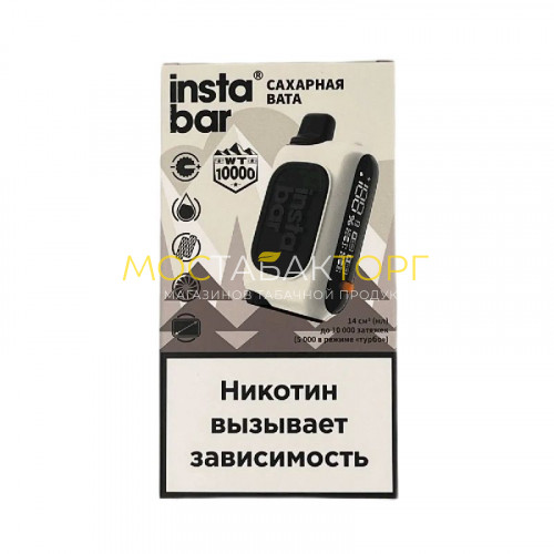 Электронные сигареты Instabar WT by Plonq - Сахарная вата