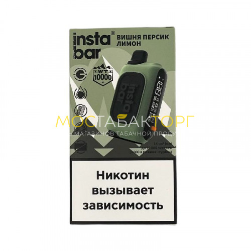 Электронные сигареты Instabar WT by Plonq - Вишня персик лимон