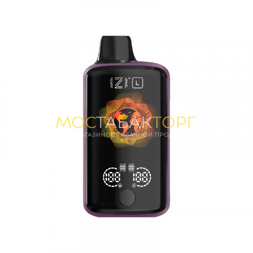Электронная сигарета IZI MODEL L 25000 - Black Mamba Currants Lime Strawberry (Черная мамба, смородина)