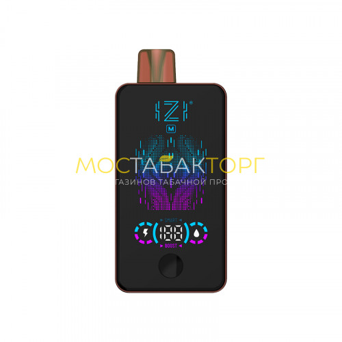 Электронная сигарета IZI MODEL M 22000 - Double Ice Peach Tea (Персиковый чай с двойным льдом)