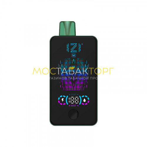 Электронная сигарета IZI MODEL M 22000 - Peach Nectarine Energy Drink (Энергетик,персик, нектарин)