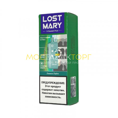 Сменный картридж Lost Mary X-Link Sweet 20000 - Лимон лайм
