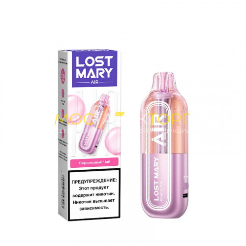 Электронные сигареты Lost Mary Air 22000 - Персиковый чай