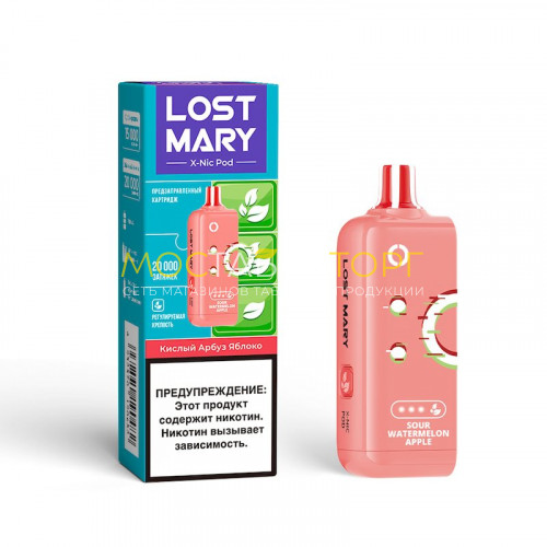Сменный картридж Картридж Lost Mary X-Link Nic 20000 - Кислый арбуз яблоко