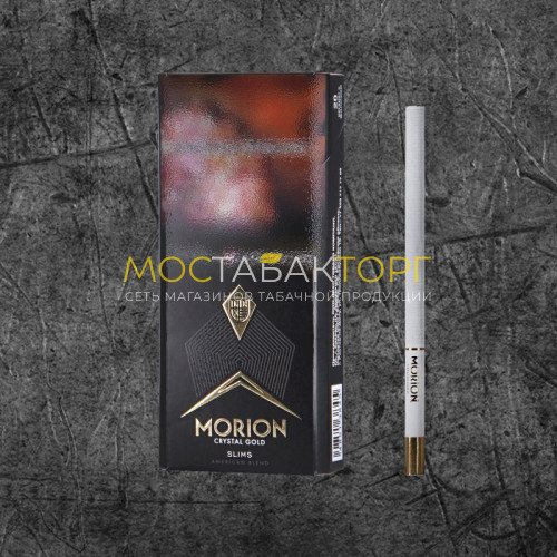 Сигареты Morion Crystal Gold Slims (Морион Клистал Голд Слимс)