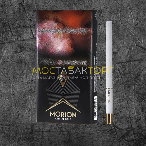 Сигареты Morion Crystal Gold Super Slims (Морион Клистал Голд Супер Слимс)