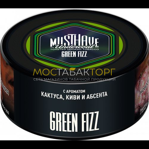 Табак для кальяна Musthave - Киви, кактус и абсент (Green Fizz)