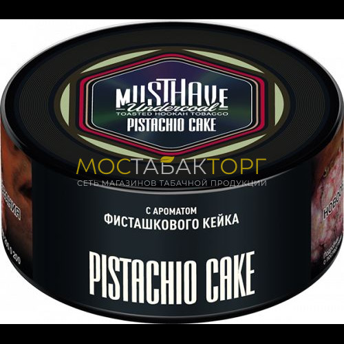 Табак для кальяна Musthave - Фисташковый пирог (Pistachio Cake)