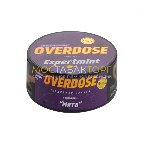 Табак для кальяна Overdose – Expertmint 25 гр.