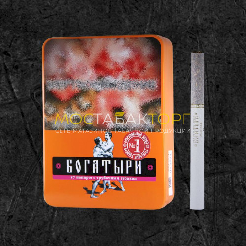 Папиросы Богатыри Бленд №1 (Вишня)