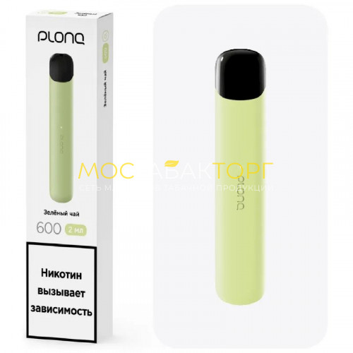 Электронные сигареты Plonq Alpha - Green Tea (Зелёный чай)