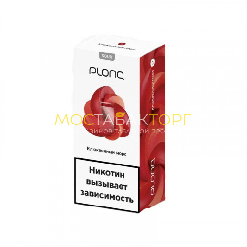 Жидкость для электронных сигарет Plonq Liquid - Клюквенный морс