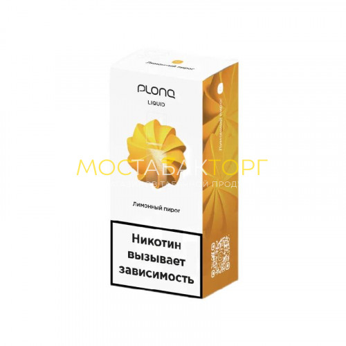 Жидкость для электронных сигарет Plonq Liquid - Лимонный пирог