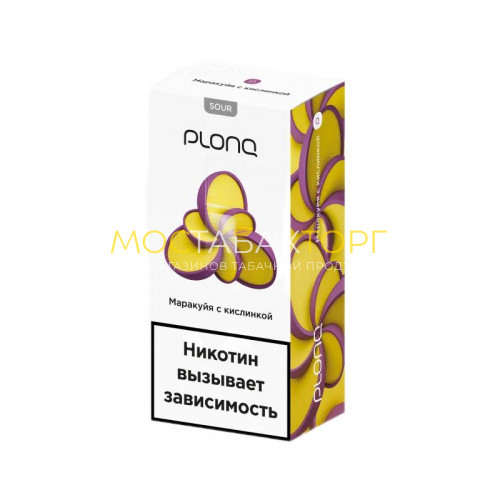 Жидкость для электронных сигарет Plonq Liquid - Маракуйя с кислинкой