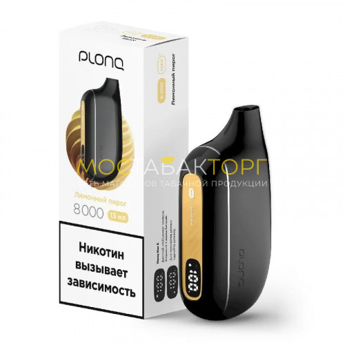 Электронные сигареты Plonq Max Smart - Lemon Pie (Лимонный пирог)
