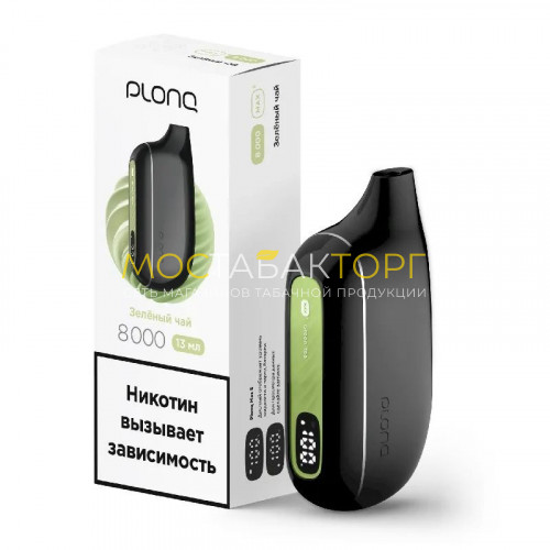 Электронные сигареты Plonq Max Smart - Green Tea (Зелёный чай)