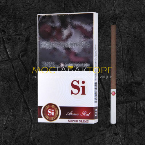 Сигареты Si Aroma Red Super Slim (Вишня)