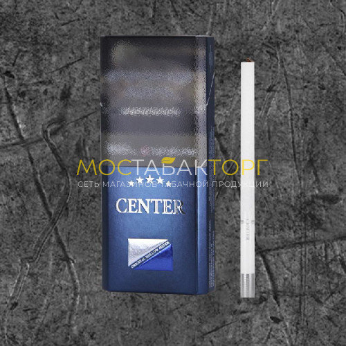 Сигареты Center Super Slims Blue (Центр Супер Слим Блю)