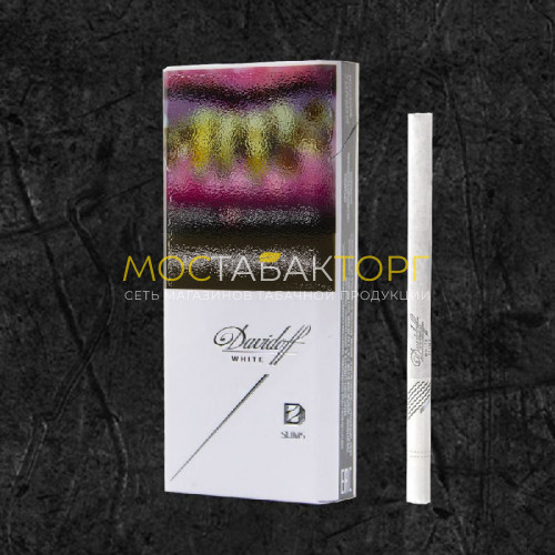 Сигареты Давыдов Слим Белый (Davidoff White Slims)