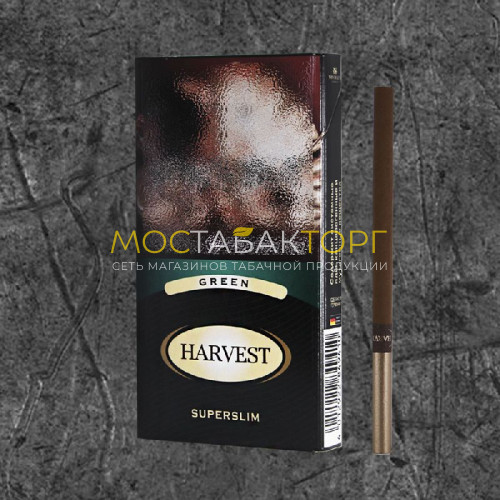 Сигареты Харвест Грин Супер Слим (Harvest Green Superslim)
