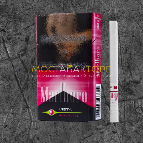 Сигареты Мальборо Виста Арома Зинг, Красные (Marlboro Vista Aroma Zing)